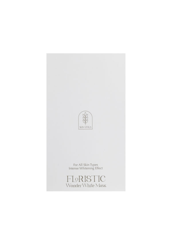Floristic Wonder White Sheet Mask 植物系美白賦活面膜 30mle x5