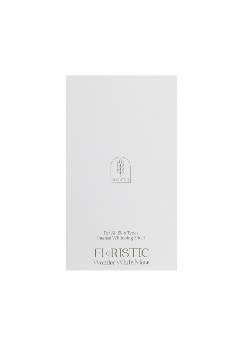 Floristic Wonder White Sheet Mask 植物系美白賦活面膜 30mle x5